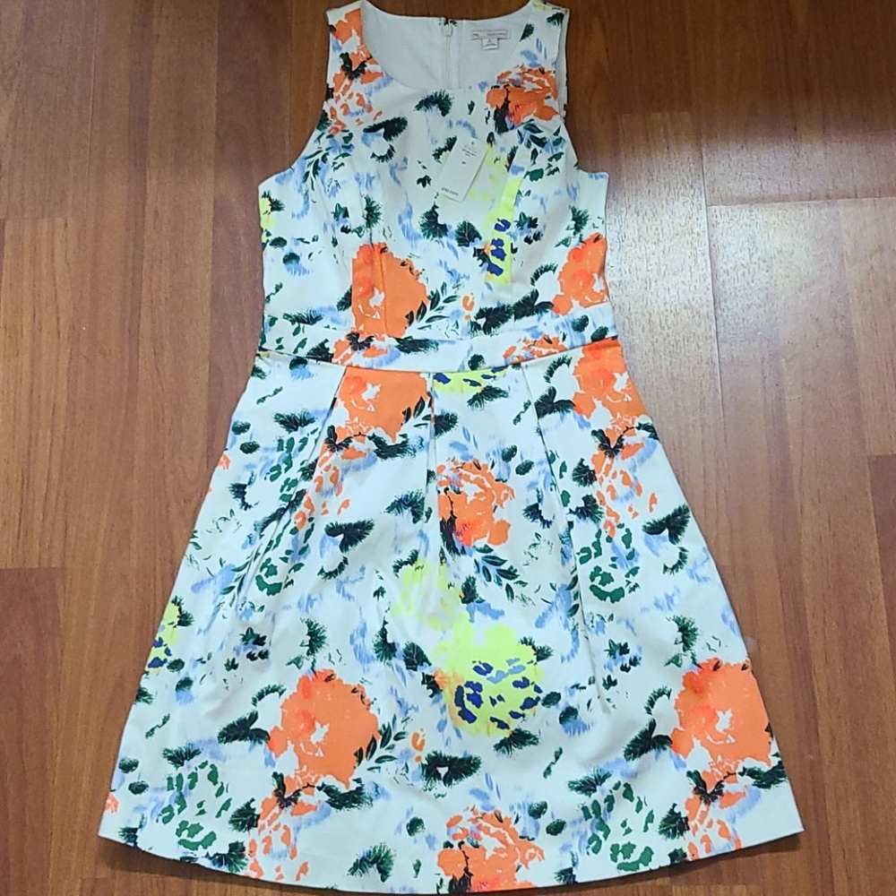 NWT Gap Kids Floral Dress Size 0P